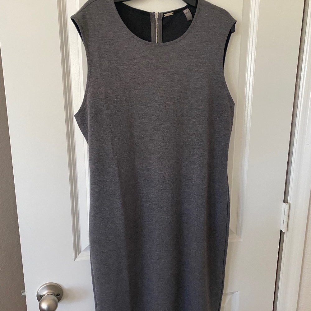 Gray Sheath dress